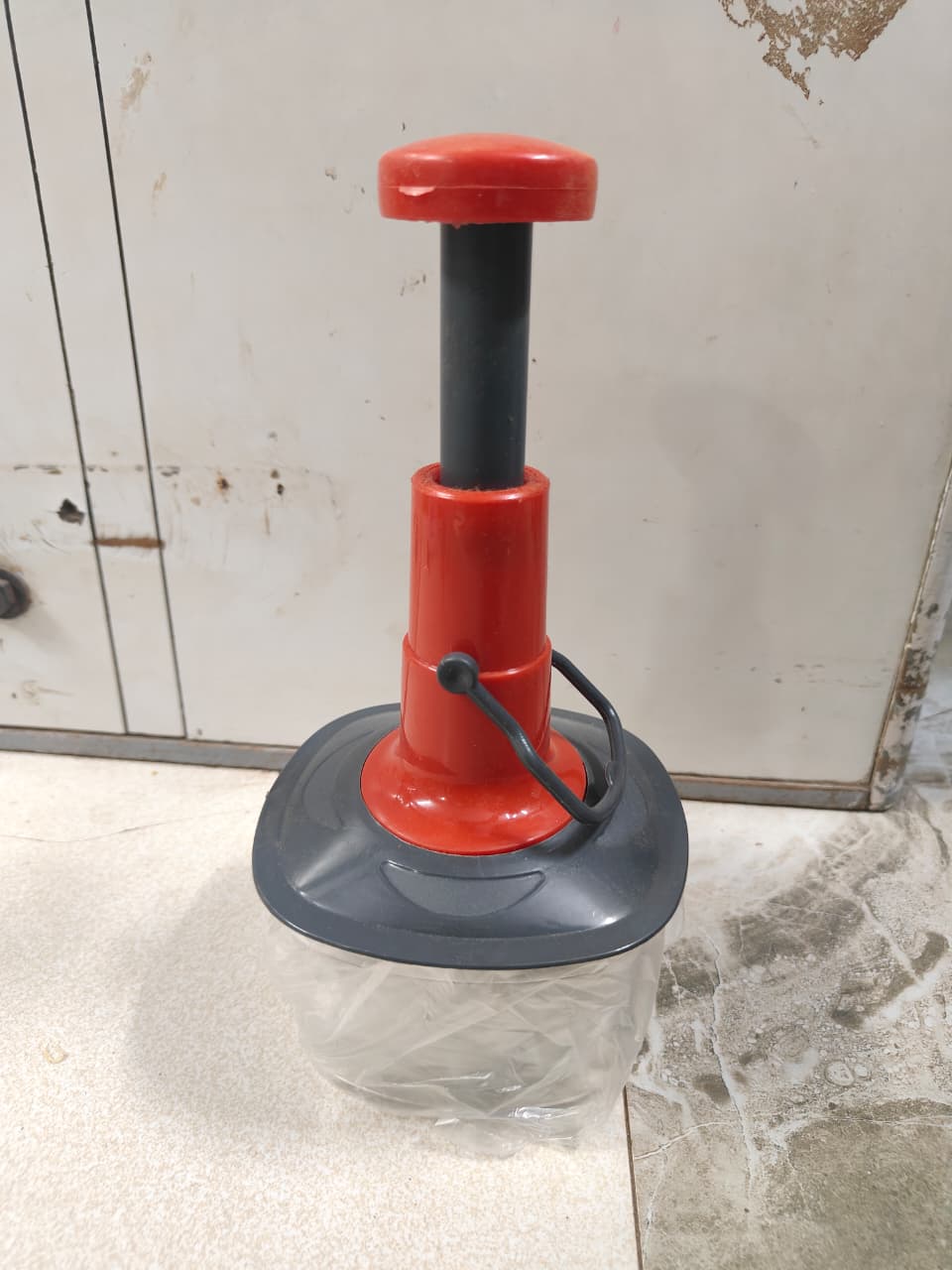 QuickPress Veggie Chopper – One-Push Vegetable & Fruit Cutter